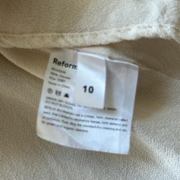 Reformation floral lined summer dress - Picture 4 of 7